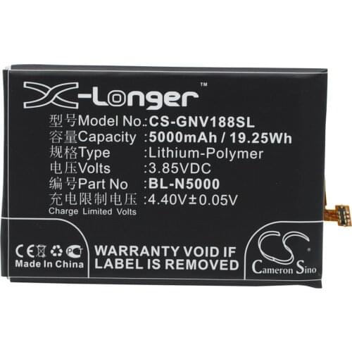 CS 5000mAh / 19.25Wh battery for BLU D810, D810u, S0090UU, Studio Energy, Studio Energy 2