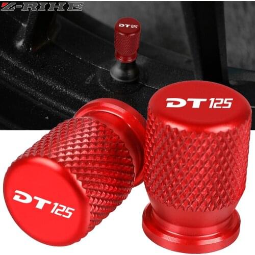 For YAMAHA DT125 DT 125 1987-2006 2005 2004 2003 2002 2001 2000 Motorcycle Accessories Wheel Tire Valve caps Airtight Covers
