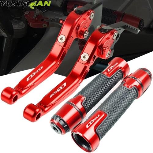 Motorcycle CB 600 F Racing Grips Handle Grips Brake Levers Clutch For Honda CB599 CB600F CB 600F 2007 2008 2009 2010 2011-2013