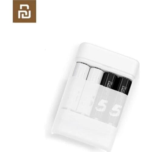 New Youpin ZMI ZI5 AA/AAA Ni-MH Battery Charger with 4 Slots Portable Multifunction Charger for Smart Phone H30