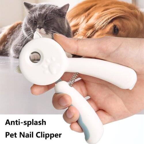 Professional Pet Nail Clippers With Built-in Nail File Beauty Nail Clippers Comfortable Handle Pet Grooming Nail Clipper