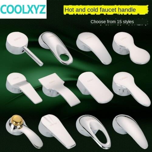 Faucet handle handle dish basin shower switch dial hot and cold water 25 35 40 spool repair parts