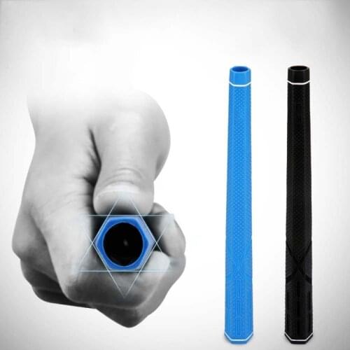 Standard Size Pro Club Golf Grip Hexagonal Lightweight Slip Resistance Rubber Grip For Practice Gestures For Iron And Wooden