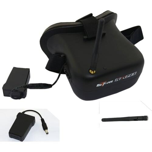 Rutforce Str600 FPV Aerial photography Video glasses 5.8G 40CH receive FPV Goggles multi-language selection