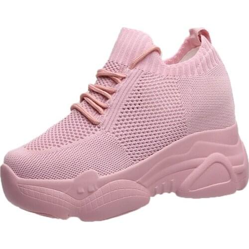 SLENTPPK Women's Hidden Platform Shoes