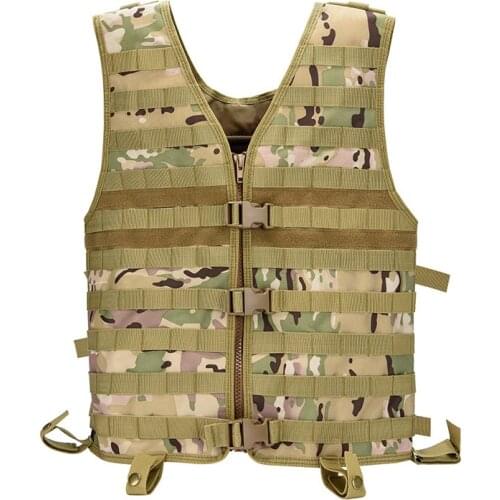 Tactical Combat Molle Vest Hunting Military Army Strike Vest Breathable Light-weight Outdoor Airsoft Paintball Protective Vest