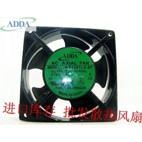 FOR ADDA AA1281LX-AT 110-120V 50 / 60Hz 0.14 / 0.15A AC pumping flow cooling fan