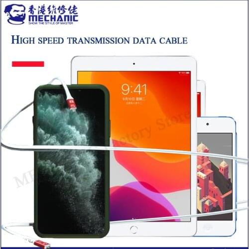 MECHANIC 480Mbit/SEC TPE Lightning Top Speed Transmission Data Cable LTL01S For iPhone iPad phone Video Photo Synchronization