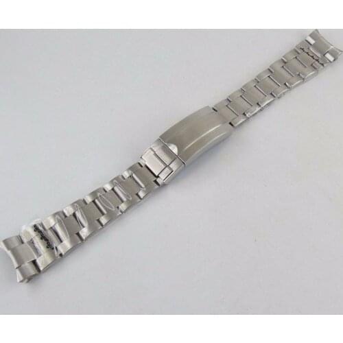 20MM Bliger Stainless Steel Watch Bracelet Watch Strap Deployment Buckle Watch Band Fit For 40mm Mens Watch
