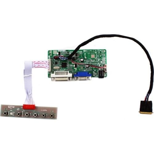 2281 LCD controller board support DVI VGA for 15.6 inch 1366X768 lcd panel LTN156AT22-N01 B156XW02 V6 N156BGE-L41 LP156WHB-TLA1