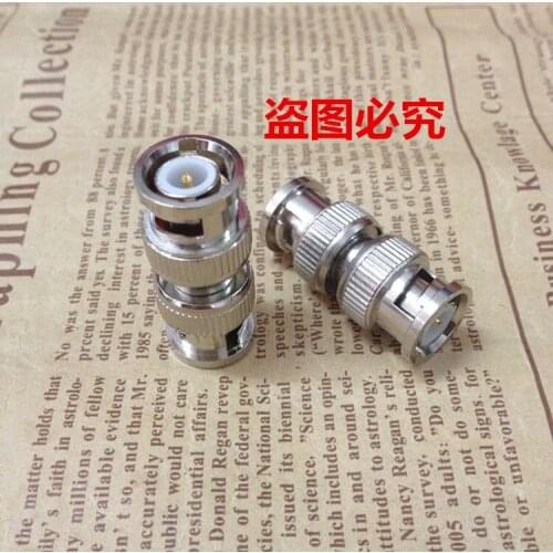 5pcs/lot BNC male to public BNC male head straight BNC male connector