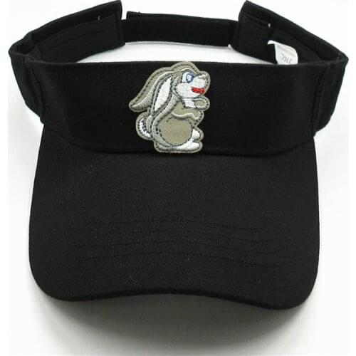 2020 new style Rabbit animal embroidery Visors Baseball Cap Adjustable Snapback cap for men and women 274