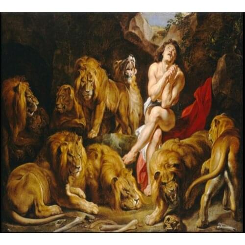 Beibehang Large custom wallpaper in the lion hole in the European style oil painting background wall decoration
