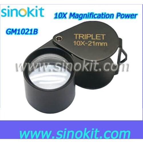 Black Plted Wholesales Professional Jewelry Magnifying Loupe - GM-1021B