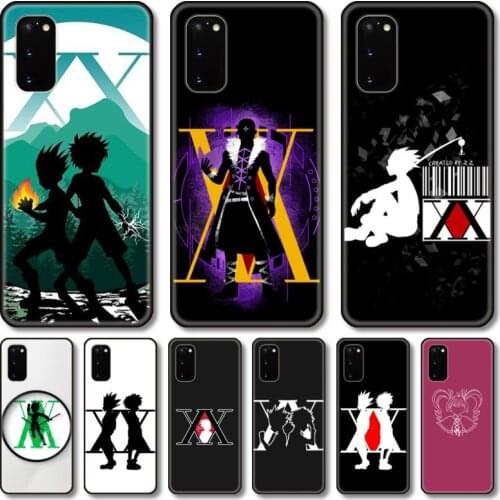 Gon japan anime Phone Case For Samsung Galaxy Note S21 20 10 9 E Lite UW Ultra 5G PRO Black Shell Cover