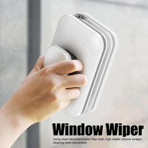 Hot Sale Magnetic Window Wiper Cleaner Adjustable Double-Side Glass Cleaning Accessory for Use Household Cleaning Tool New