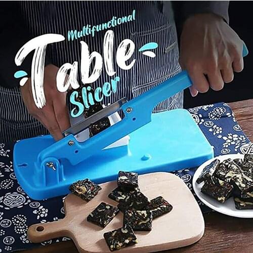 Multifunctional Table Slicer Kitchen Tools Meat Slicing Machinealloy steel Household Manual Thickness Meat and Vegetables