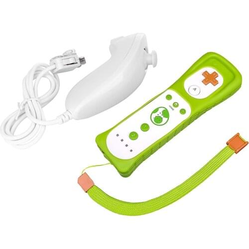 Nintend Wii 2 In 1 Set Wireless Bluetooth Joystick Remote Nunchuck Controller Gamepad Left/Right Hand Wireless Remote Control