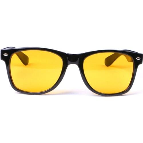 Unisex Yellow Lenses Night-Vision Glasses Driving Glasses