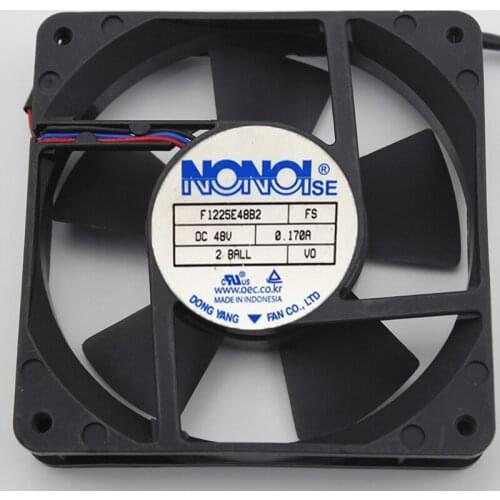 Original 48V0.17A 12CM 12025 power supply cooling fan F1225E48B2