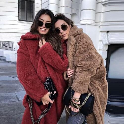 PAFUTIN Long Fur Coats