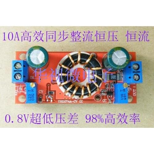 Dc-Dc 10A Step-Down Constant Voltage Constant Current Module Solar Energy Lithium Battery Charging Led Driver