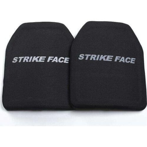 US NIJ IIIA Stand PE Bulletproof Ballistic Side Panel Plate 3A Protection 2PC