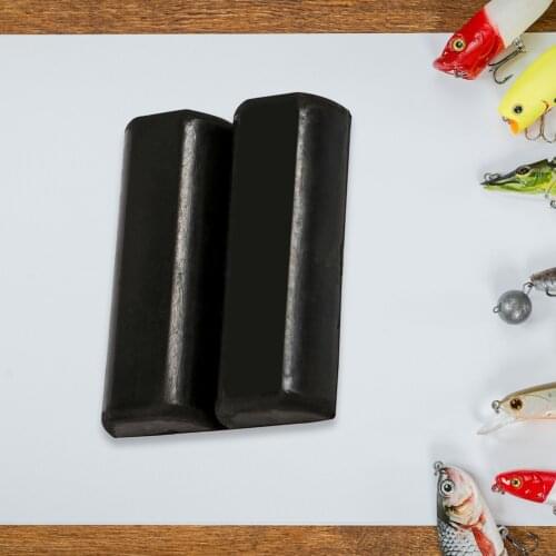 Rubber Shrink Device Non-Slip Rod Black Retreat Rod Device Non-Slip Pulling Fish Pole Section Back for Fishing Supplies