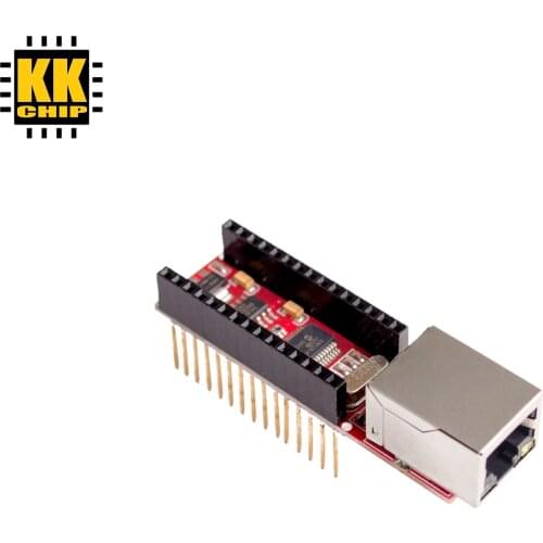KKCHIP ENC28J60 Ethernet Shield V1.0 for arduino compatible Nano 3.0 RJ45 Webserver Module