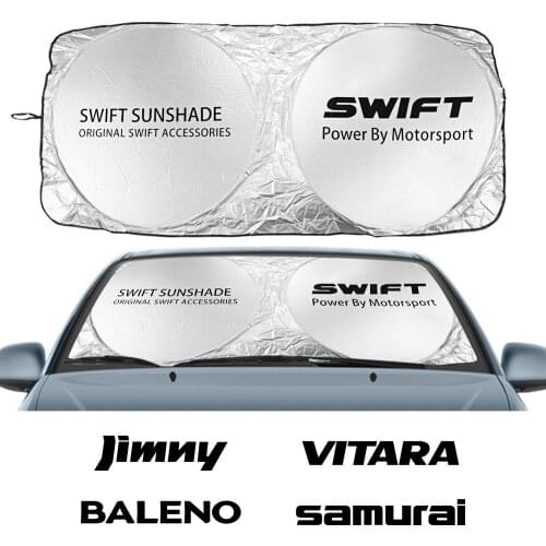 Car Windshield Sunshades Cover For Suzuki Jimny Swift Grand Vitara Ignis Alto Baleno SX4 Samurai S-Cross Celerio Car Accessories