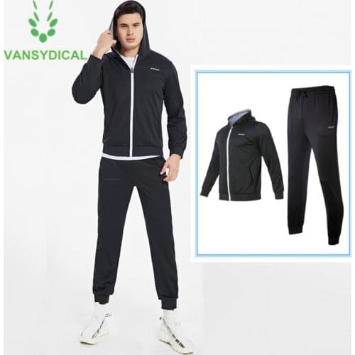 Autumn Winter Men Sportswear Sports Suit Running Set Workout Hoodies and Pants Outfit Outdoor Fitness Training Jogging Tracksuit