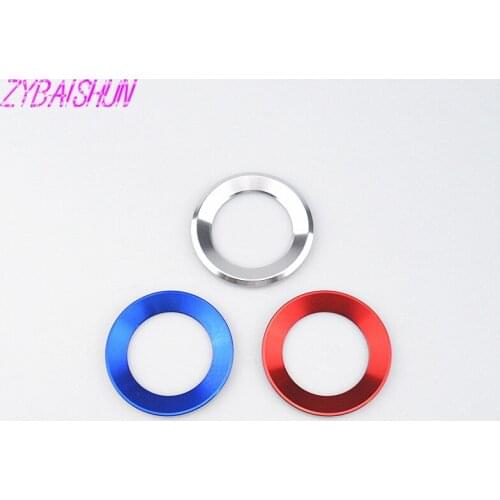 Car Styling Steering Logos Logos Car Decoration Ring Decoration Stickers VW Passat for Volkswagen b7 B8 Bora Polo Golf 6 7 Jetta