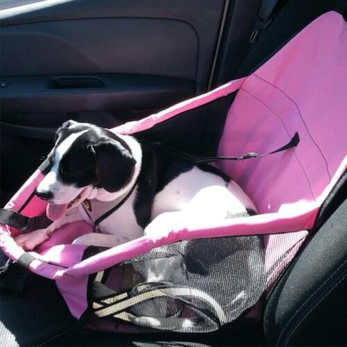 Travel Dog Car Seat Cover Folding Hammock Puppy Carrier Mesh Bag Safe Waterproof Cat Car Seat Basket Pet Transportation Playpen