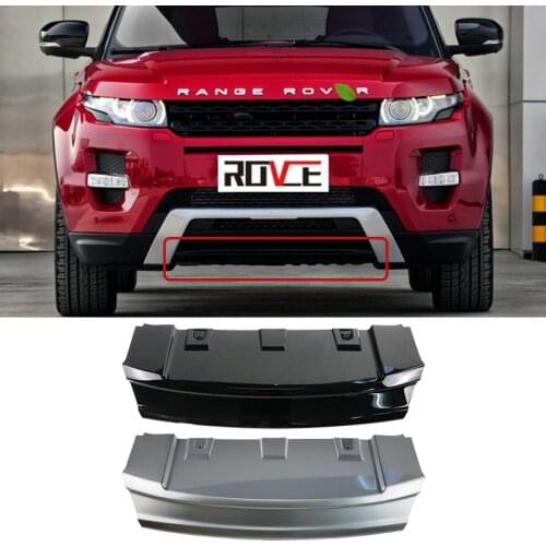 Front Bumper Guard Board Plate For Land Rover RANGEROVER EVOQUE Dynamiv 2012-2015 L538 LR028187 CU516SI Black Or Silver