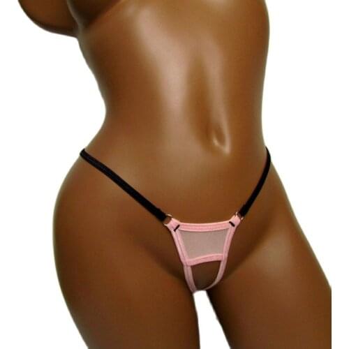 Crotchless Gstring Women panties sport thong Sexy Thongs micro Underwear Candy cherries lady string sexy micro tanga