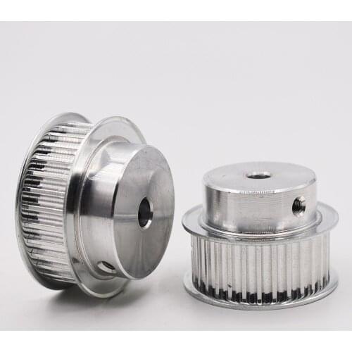 BF Type 5M 26 Teeth 26T 12/14/15/19/20mm Inner Bore Timing Pulley 27mm Width 5mm Pitch Toothed Wheel for 25mm Width Belt
