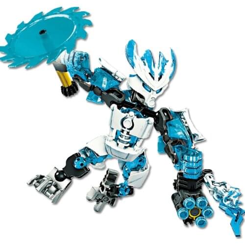 BIONICLE Protector Of Ice Action Figures Building Block Toys Set For Kids Boy Gift Compatible Major Brand 70782 64pcs/Set