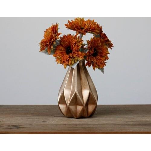 6 Head Sunflower Bouquet Artificial Flowers Bundle for Vase Bridal Handle DIY Accessories Home Decor Wedding