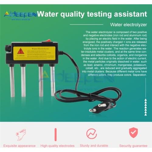 Premium Water Household Electrolyzer Test Electrolysis Water Tools Water Purity Level Meter PH Testing Tool Water Quality Tester
