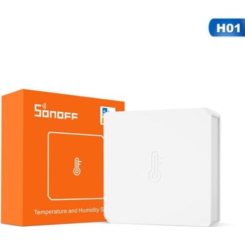 SONOFF SNZB-02 Temperature and Humidity Sensor Real Time Notification Smart Home Remotel Monitor
