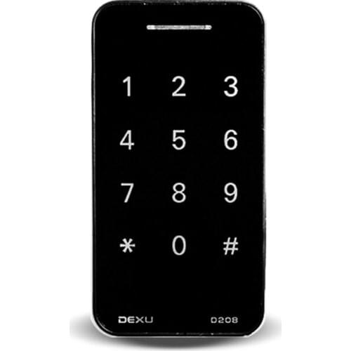 DC6V small smart touch electronic code lock Suitable for wardrobe, storage room, gym, personal items, golden / silver optional