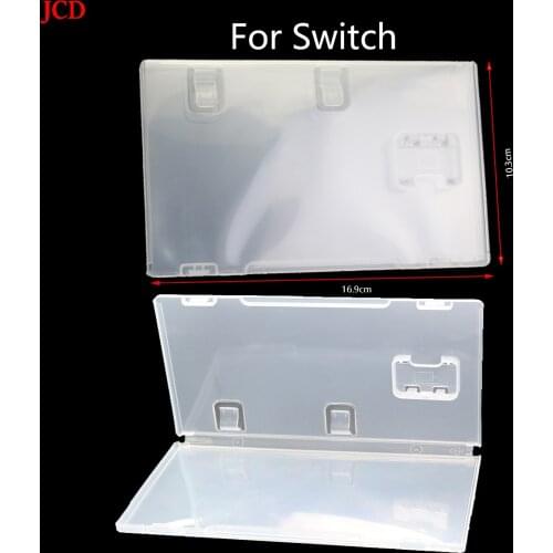Estuche almacenamiento para tarjeta de juego,carcasa transparente para Switch NS,con soporte para libro para cubierta insertada