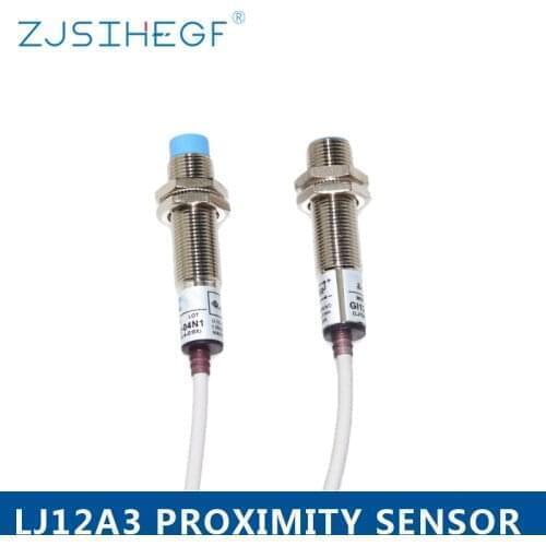 LJ12A3-4 Inductive Proximity Sensor Switch M12 4mm Detection Distance BX BY AX AY NPN PNP NO NC DC 6-36V