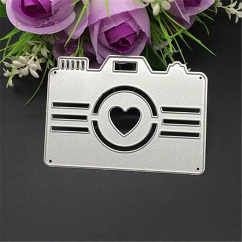 Love Frame camera Frame Metal Cutting Dies For DIY Scrapbooking Album Embossing Paper Cards Decorative Crafts