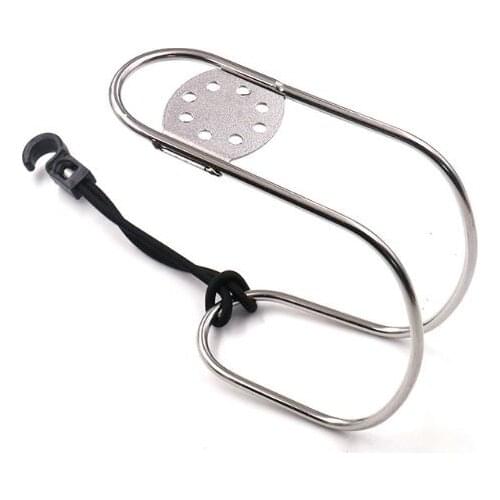 Marine Stainless Steel Horseshoe Lifebuoy Bracket Life Buoys Ring Holder