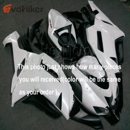 Motorcycle Fairings hull for ZX6R 2007 2008 purple flames ZX-6R 07 08 ABS Plastic fairings H3