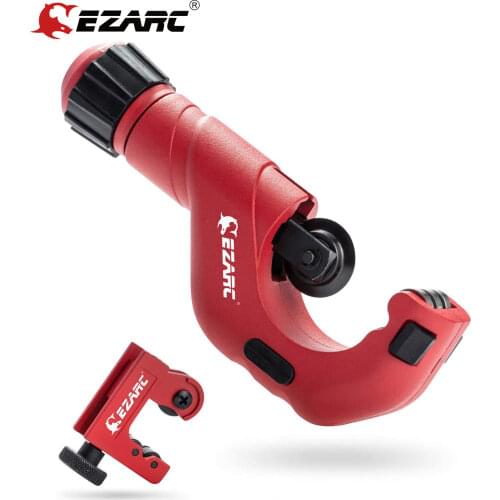 EZARC 2-Piece Tubing Cutter Set with 3/16 to 2-inch Outer Diameter Heavy Duty Pipe Cutter and 1/8 to 7/8-inch Mini Tube Cutter