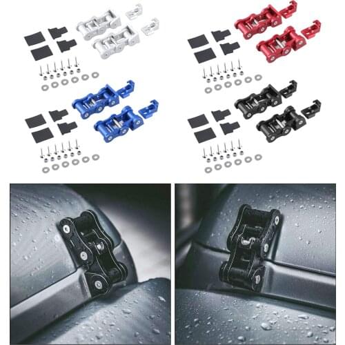 Latch Locking Catch Buckle Brackets Kit, for Wrangler JK 2007-2017, Car Replacement Accessories