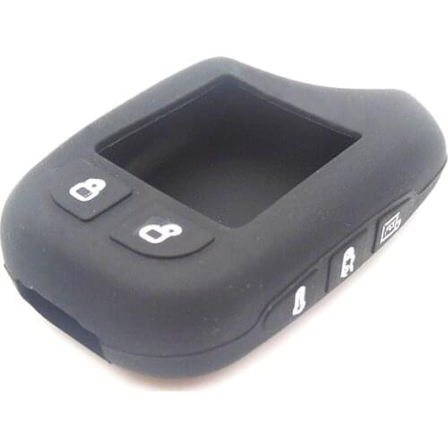 New Two Way Car Alarm Silicone Case For Scher-khan magicar 13 14 LCD Remote Only fit Scher khan Magicar M13 Key Cover