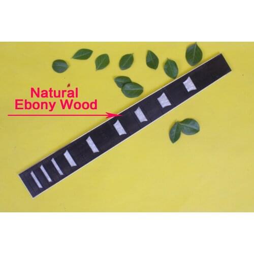 New electric Guitar Fretboard ebony 22 top inlay 24.75" Luthier made Std #93 rosewood
